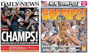 Knicks win NBA final, police arrest 63 persons , NYPD officers injured, president Trump congratulates winners