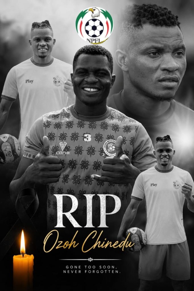 Former Kano Pillars defender Ozoh Chinedu dies, after collapsing during pre season friendly match