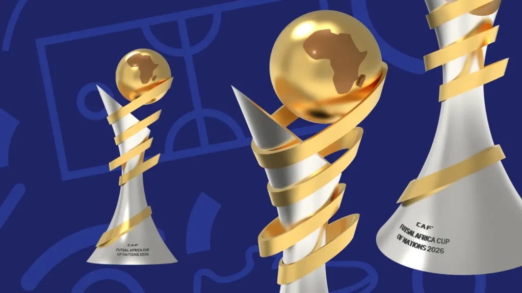 CAF unveils trophy for the TotalEnergies CAF Futsal Africa Cup of Nations