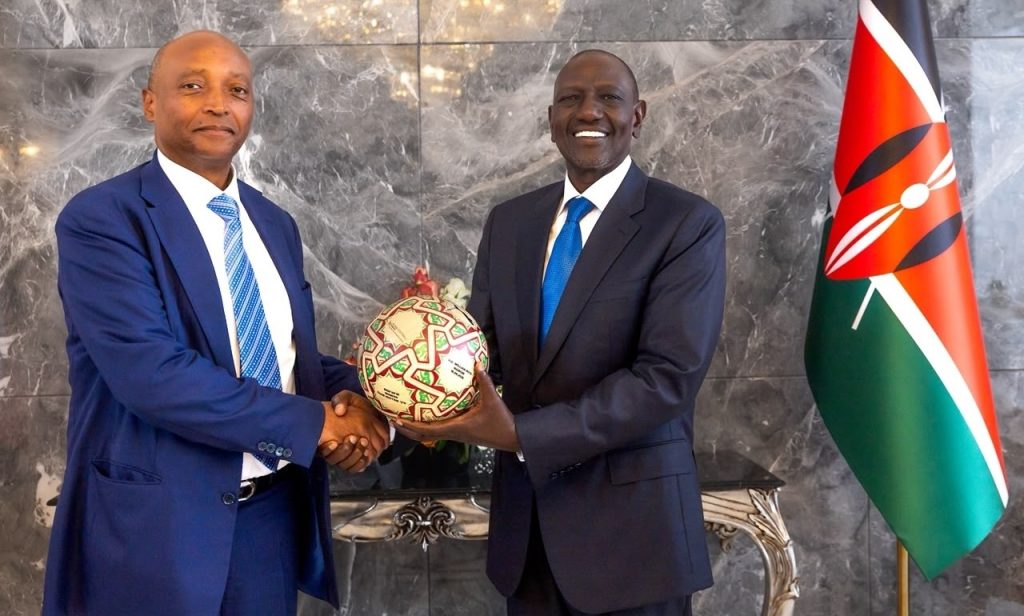 CAF President Patrice Motsepe meets Kenyan Head of State, William Ruto in Nairobi , discusses TotalEnergies CAF AFCON 2027 preparations